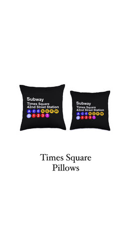Times Square Pillows